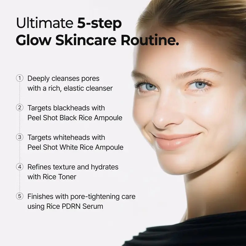 The Ultimate Exfoliating Glow Rice Routine Set